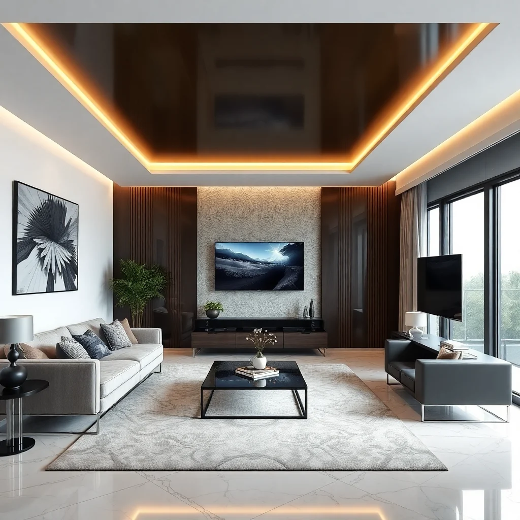 Apartament z ukrytą instalacją